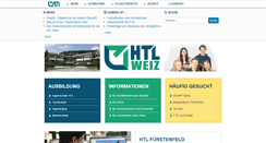 Desktop Screenshot of htbla-weiz.ac.at